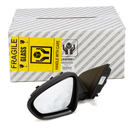 Fiat Doblo III 2010- Dış Dikiz Aynası Sol Elektrikli + Astarlı + Çift Camlı + Sinyalli Oem No (735668181)