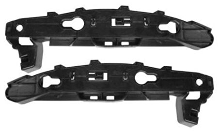 peugeot  208  2020-2023  arka tampon braketi üst set (2parça)(tw) Oem No (1673735780)