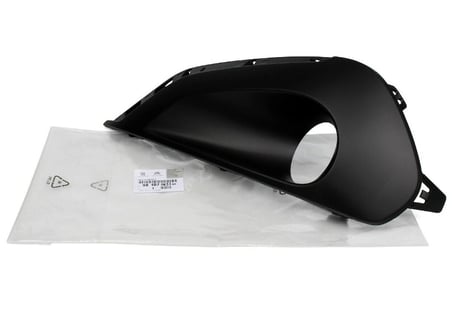 Peugeot 208 2016-2020 Sis Lamba Kapağı Sağ Delikli - Nıkelaj Çıtalı (Tw) (Oem No (9810728180))