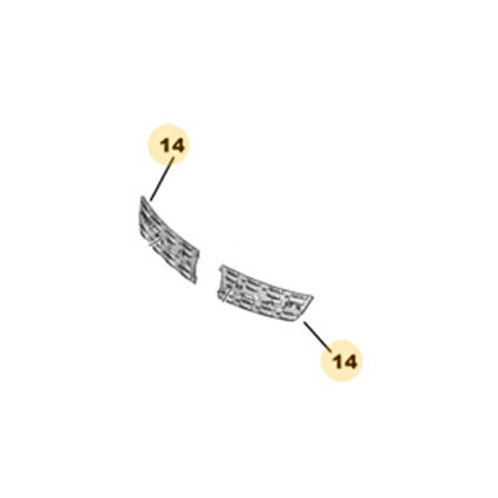 opel vıvaro- 2020-2024  ön panjur sıyah nıkelaj çıtalı (tw) Oem No (9833128477)