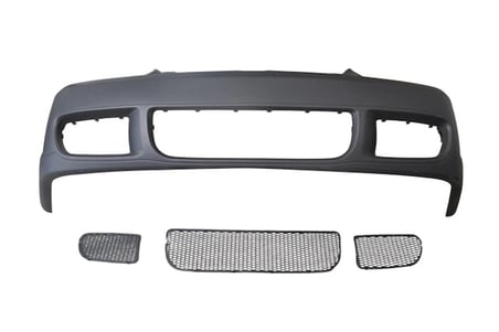 volkswagen golf- 4- 1998-2004  on tampon sıyah sıs delıklı/ızgaralı (r32/vag) Oem No (1J0807217H)