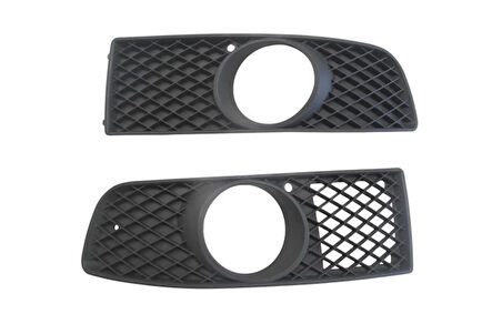 volkswagen polo- 4- 1999-2001   sis lamba kapağı sağ/sol set (2 parça) sis delıklı Oem No (6N0853666C)