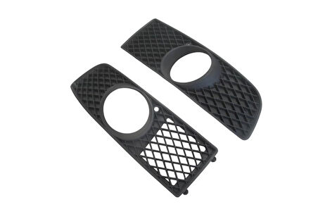 volkswagen polo- 4- 1999-2001   sis lamba kapağı sağ/sol set (2 parça) sis delıklı Oem No (6N0853666C)