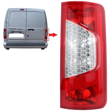 Citroen Berlingo 2019 / Fiat Doblo Combi 2023 / Opel Combo Life 2019 / Toyota Proace City 2021 Sağ Duysuz Stop Lambası Oem No (9819649280SU001B0488)