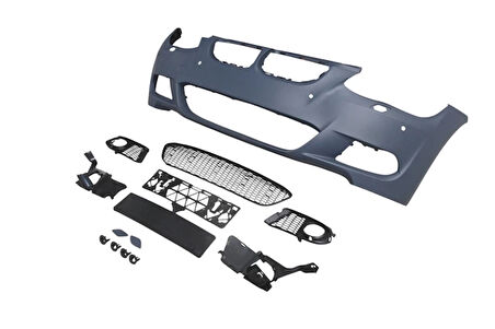 bmw 3 serı- e92-e93- 2007-2009  ön tampon (sıs delıklı kapak/ızgaralı/far.yık.lı.sen.delıklı) (m-tech) Oem No (A51118044662S1)