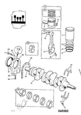 Fiat Tempra 1990-1996 Stop Sacı Sağ Oem No (98800105)