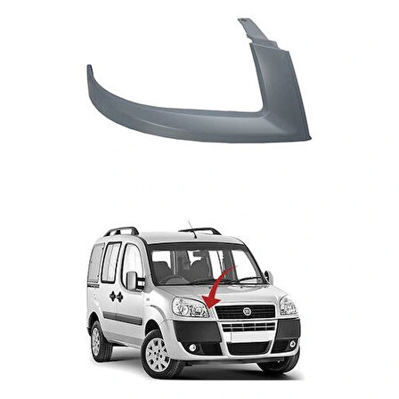 Doblo Far Kaşı Sağ 2006- Oem No (735418075)