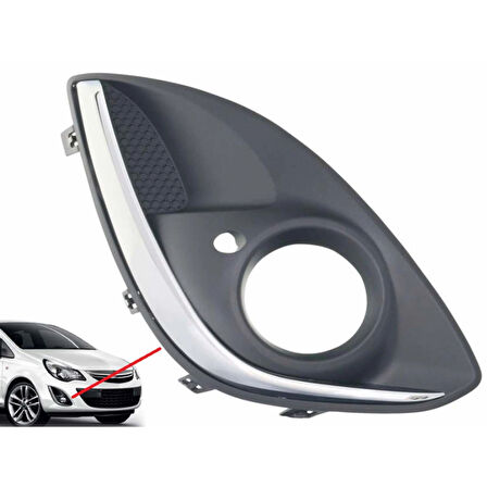 Corsa -D- 2010- Sis Kapağı Sisli Kromlu Sol Oem No (1400867)