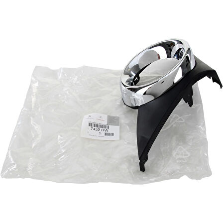 Peugeot 207 2007- Sis Kapağı Sisli - Gri - Sol Oem No (7452Hw)