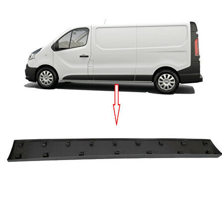 Traffıc 2014- Arka Kapı Bandı Sol Oem No (768556674)