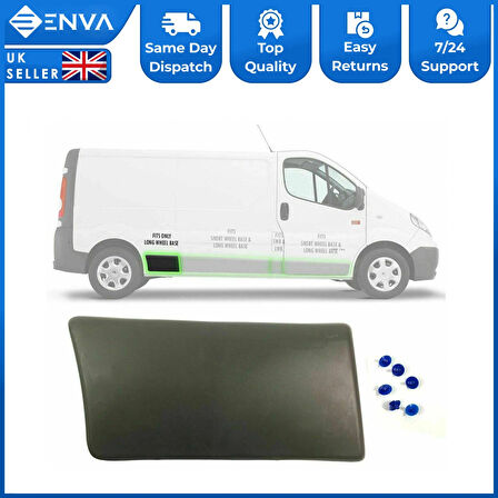 Traffıc 2001- Arka Çamurluk Bandı Uzun Şase Sağ Oem No (8200036095)