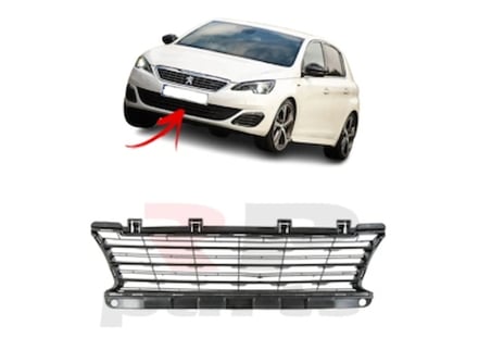 Peugeot 308 Actıve Ön Tampon Panjuru 2013- (Oem No:  1610743980)