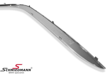 Bmw 7 Serisi 1994-1998 Ön Tampon Bandı Nikelajı Sağ (Oem No: 51118125438)