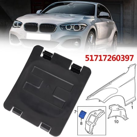 Bmw 3 Serisi Ön Çamurluk Davlumaz Kapağı 11 (Oem No:  51717260397)