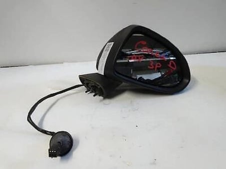 Opel Corsa Dış Ayna Elektrikli Isıtmalı Beyaz Boyalı Sol 2006 (Oem No:  13203386)