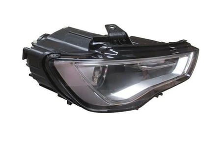 Audi A3 - 2012-2016 Sd/Hb/Sb - Far Lambası Sağ Elektrikli/Motorlu/Mercekli/Xenon/Ledli (E Marklı) (Oem No: 8V0941004)