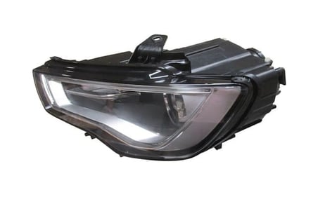 Audi A3 - 2012-2016 Sd/Hb/Sb - Far Lambası Sol Elektrikli/Motorlu/Mercekli/Xenon/Ledli (E Marklı) (Oem No: 8V0941003)