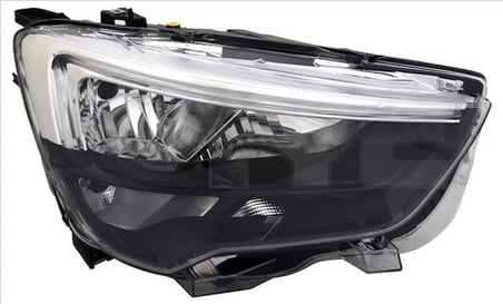Opel Combo E (2019 Yılında Çıkan Kasa) Ön Far Elektrikli Motorlu Gündüz Led Sol (Oem No: 1634151380)