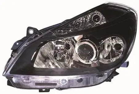 Renault Clio 2005-2008 Ön Far Mercekli Elektrikli Motorlu Gündüz Farlı Hatchbak Sol (Oem No: 7701061075)