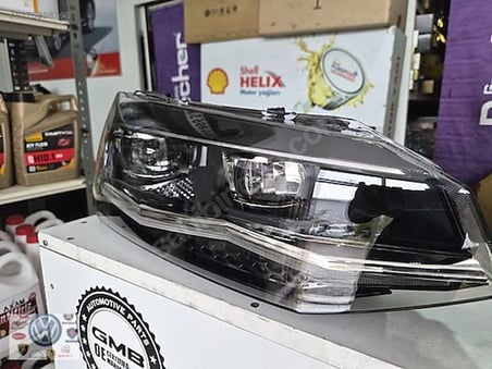 Volkswagen Polo (2017 Yılında Çıkan Kasa) Ön Far Elektrikli Motorlu Mercekli Gündüz Ledli Sol (Oem No: 2G1941773)