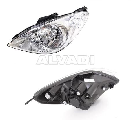 Hyundai İ20 - (2009 Yılında Çıkan Kasa) Ön Far Elektrikli Motorlu Sol (Oem No: 921011J010)
