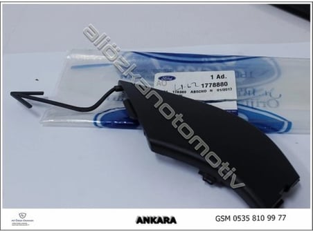 Ford Custom 2012-2018 Ön Çeki Demir Kapağı Siyah (Oem No: Bk2117A989Ab5Cnd)