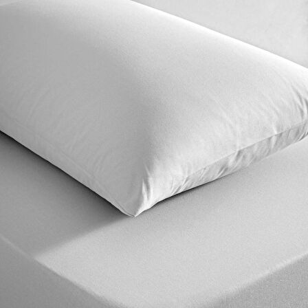 Taç Color Dreams Ranforce Çift Kişilik Çarşaf Seti Gri