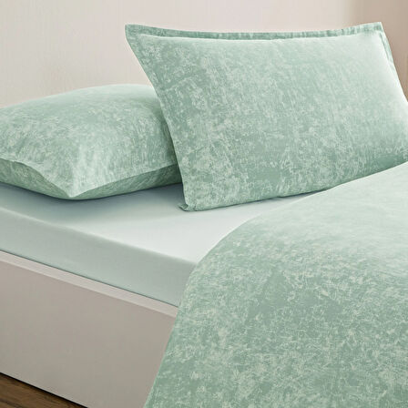 Taç Shimmer Seç&Ser Çift Kişilik Nevresim Takımı Yeşil