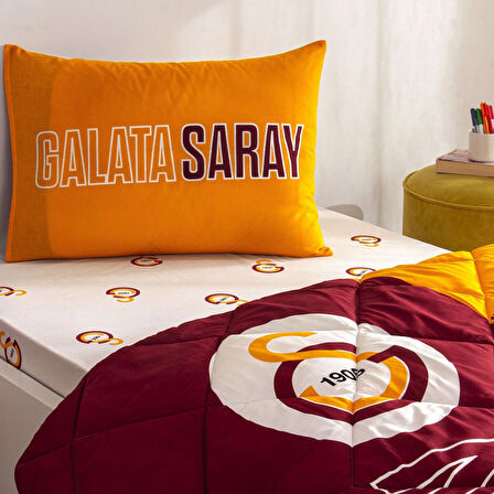Lisanslı Gs Şanlı Aslan Yorgan Seti Tek