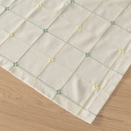 Linens Square 150x250 cm Masa Örtüsü Ekru-Renkli