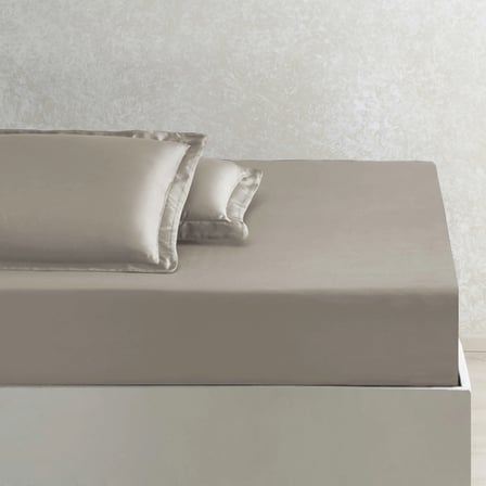 Linens X TENCEL™ Lyocell 2'li Volanlı Yastık Kılıfı Seti Vizon