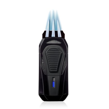 Colibri Boss 3 Alev Kesicili Puro Çakmak Metalic Siyah LI950T1