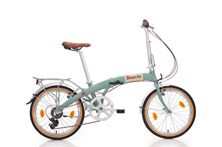 Bianchi New VINTAGE FOLDİNG 7V Katlanır Bisiklet 2024 Model