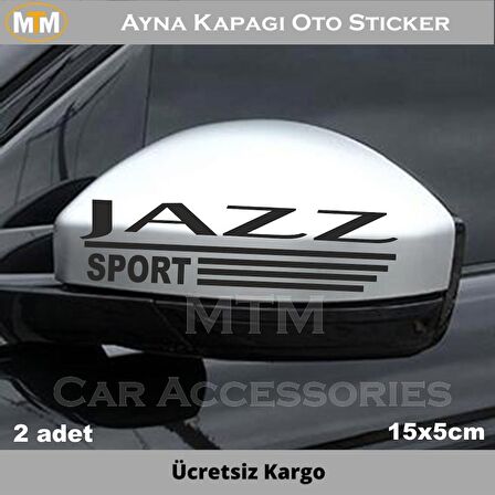 Honda Jazz Ayna Kapağı Oto Sticker (2 Adet)