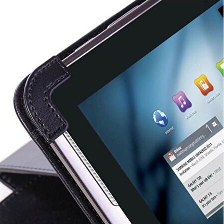 Universal 26 cm x 18 cm Ölçülerinde Kapaklı Tablet Kılıfı