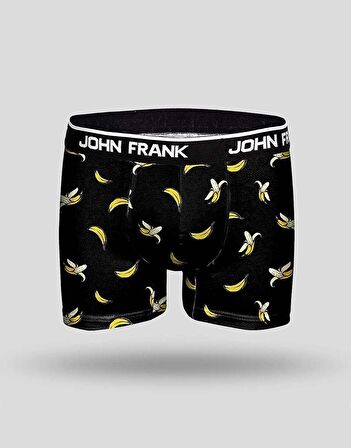 John Frank Dijital Erkek Boxer - Banana