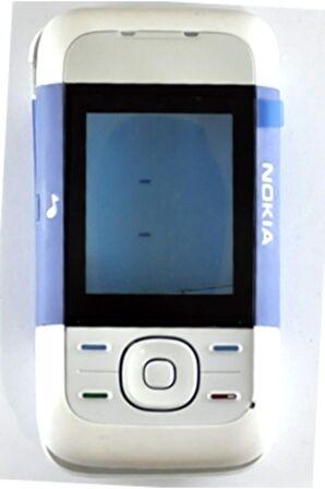 Nokia 5200 Full Kasa-kapak-tuş - Mavi