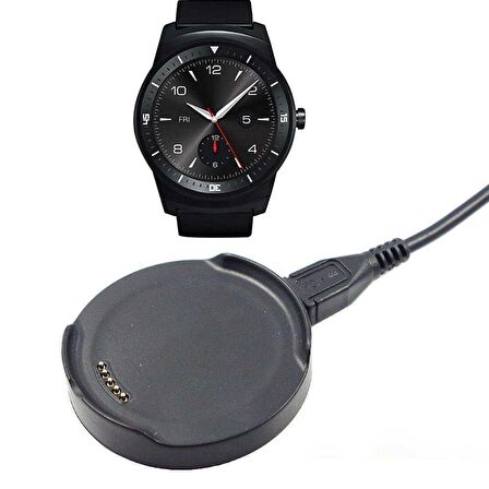 Lg G Watch R W110 Şarj Kablosu Cihaz Kiti