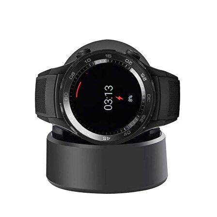 Huawei Watch 2 Gen Manyetik Şarj Cihazı Standlı