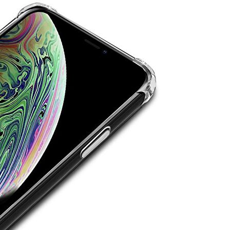 Ally İphone Xs Max 6.5 Anti-Drop Darbe Emici Silikon Kılıf ŞEFFAF