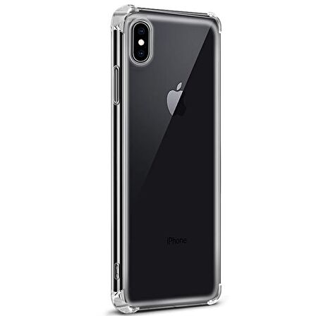 Ally İphone Xs Max 6.5 Anti-Drop Darbe Emici Silikon Kılıf ŞEFFAF