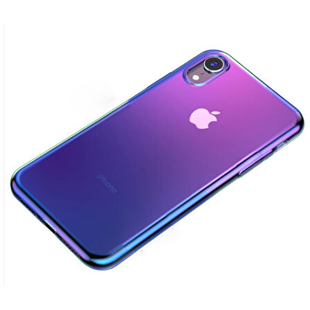 Baseus İphone Xr 6.1 Glow Case Şeffaf Silikon Kılıf