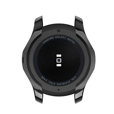 Samsung Watch 46mm Lazer Kaplama Slim Silikon Bumber Kılıf