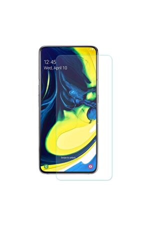 Sm Galaxy A80-a90 Tempered Kırılmaz Cam Ekran Koruyucu - Şeffaf