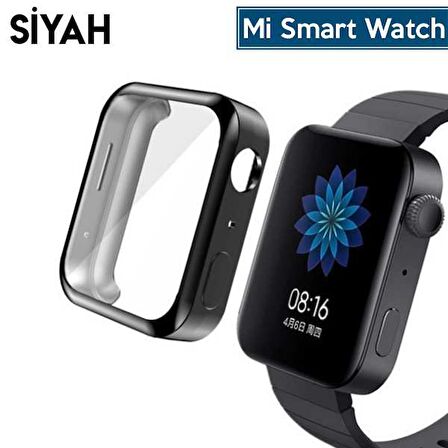 Xiaomi Mi Smart Watch 360 Full Koruma Ultra İnce Silikon Kılıf