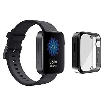 Xiaomi Mi Smart Watch 360 Full Koruma Ultra İnce Silikon Kılıf