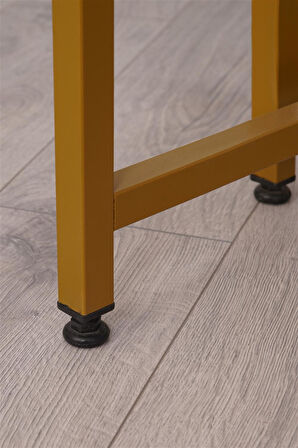 Üçlü Merdiven Masa Gold Stand