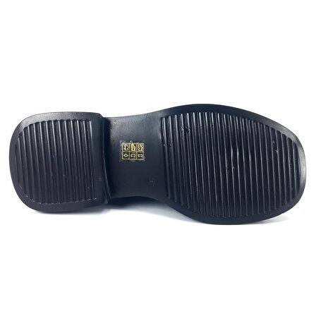 ALBİNİ A-10551 KADIN DERİ OXFORD AYAKKABI/SİYAH/36
