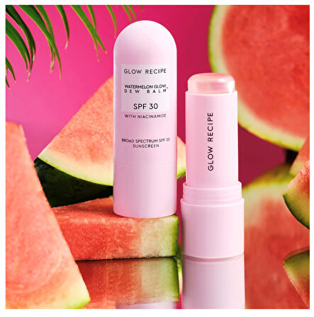 GLOW RECIPE Watermelon Glow Niacinamide Dew Balm Sunscreen Stick - SPF 30