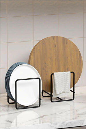 2 Adet Tabaklık Rafı Tabak Kurutmalık Mutfak  Ve Tezgah Düzenleyici Bulaşıklık Organizer  Standı